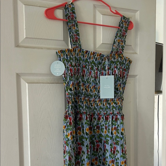 Hill House 	
The Azalea Maxi Nap Dress - Geranium Stripes - Picture 7 of 8